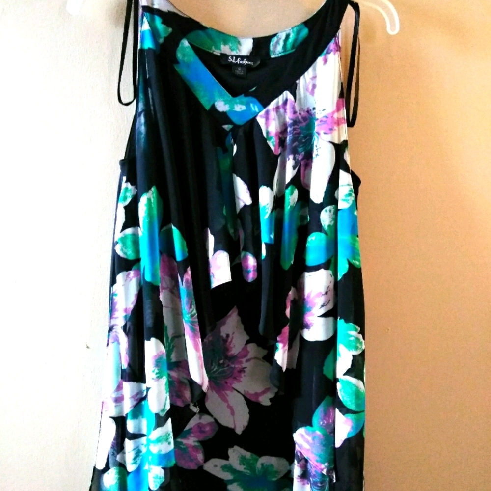 SL Fashions ladies shafon dress .